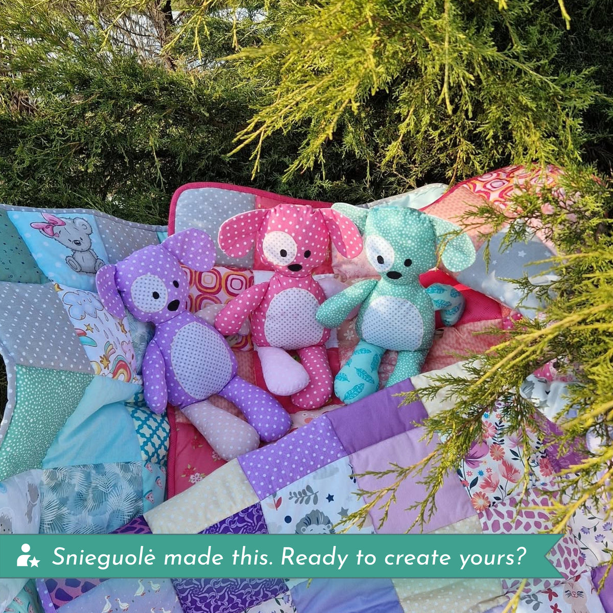 Patches the Puppy Downloadable PDF Pattern