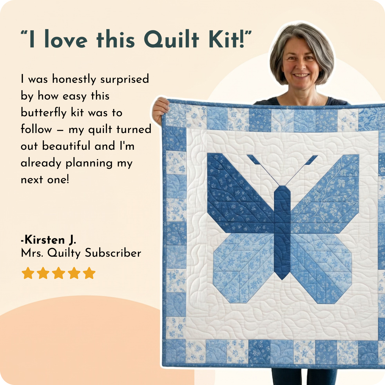 Butterfly Quilt Kit