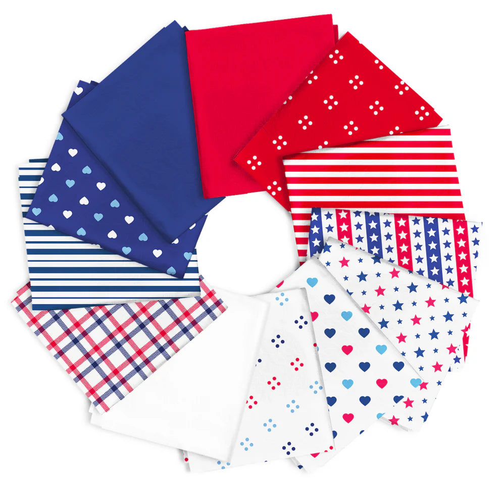 8 Downloadable PDF 4th of July Bundle Patterns