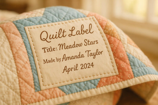 What to Include on a Quilt Label