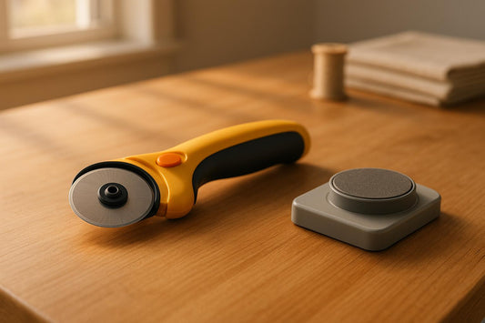 How to Sharpen Rotary Cutter Blades at Home