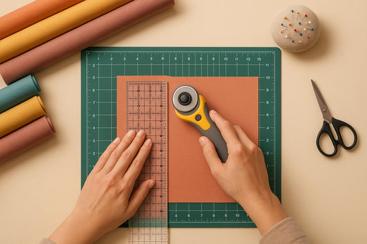 Step-by-Step Using Our Rotary Cutter and Ruler Kit for Perfect Cuts