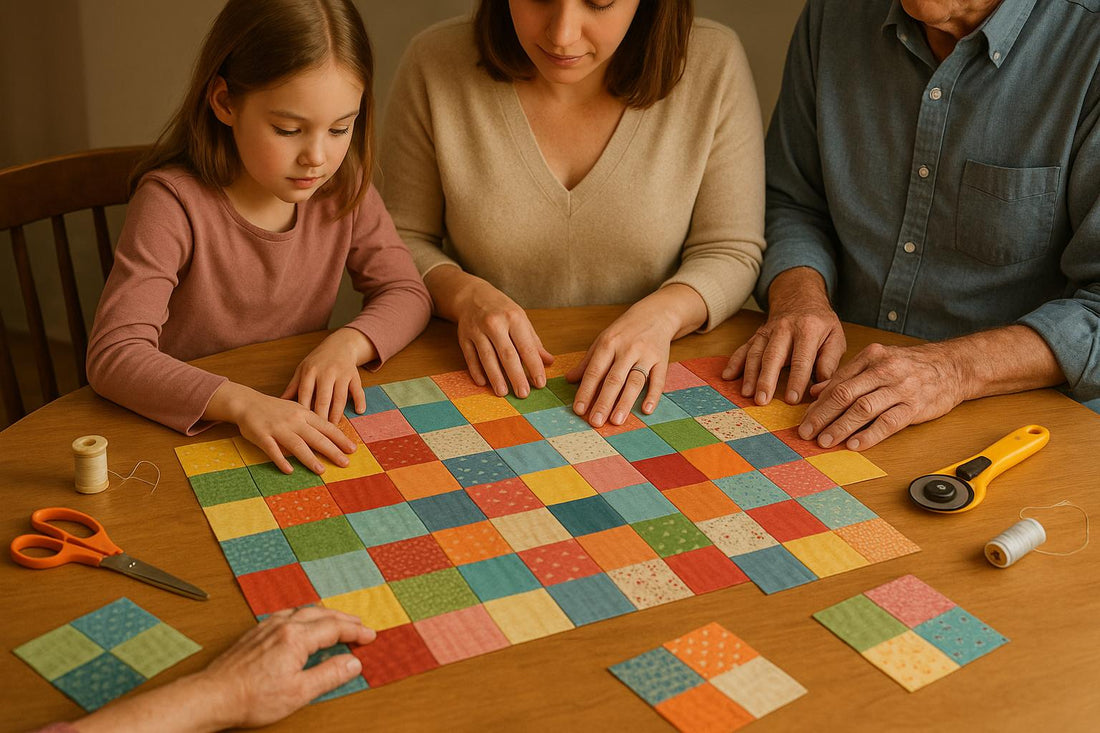 How Quilting Can Bring Families Together Around Creative Projects
