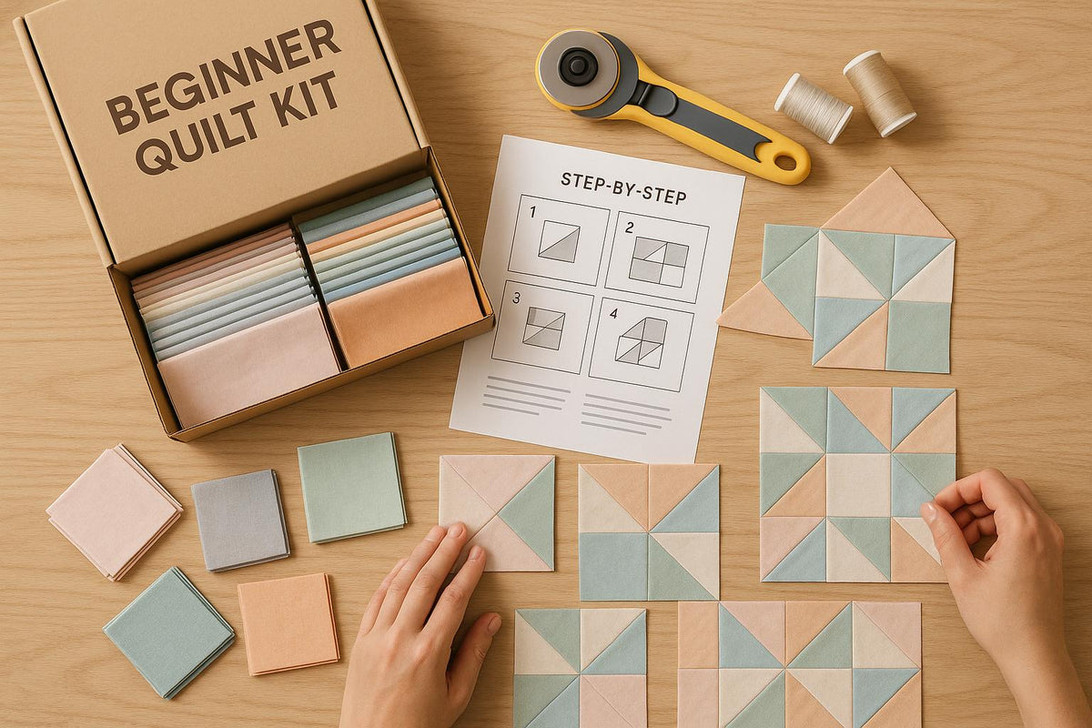 All-Inclusive Beginner Quilt Kits for Effortless Sewing
