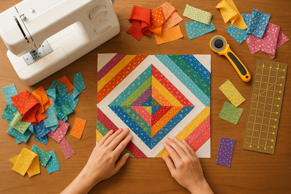 Beginner’s Guide to String Quilts: Fast, Fun, and Scrap-Friendly
