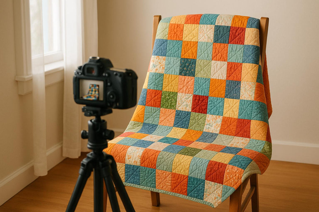 How to Photograph Quilts Indoors for True Colors