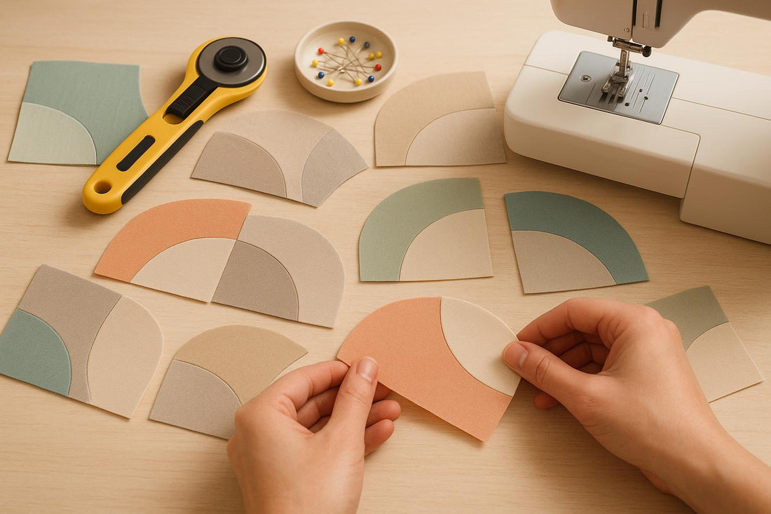Curved Piecing for Beginners: Tools and Techniques