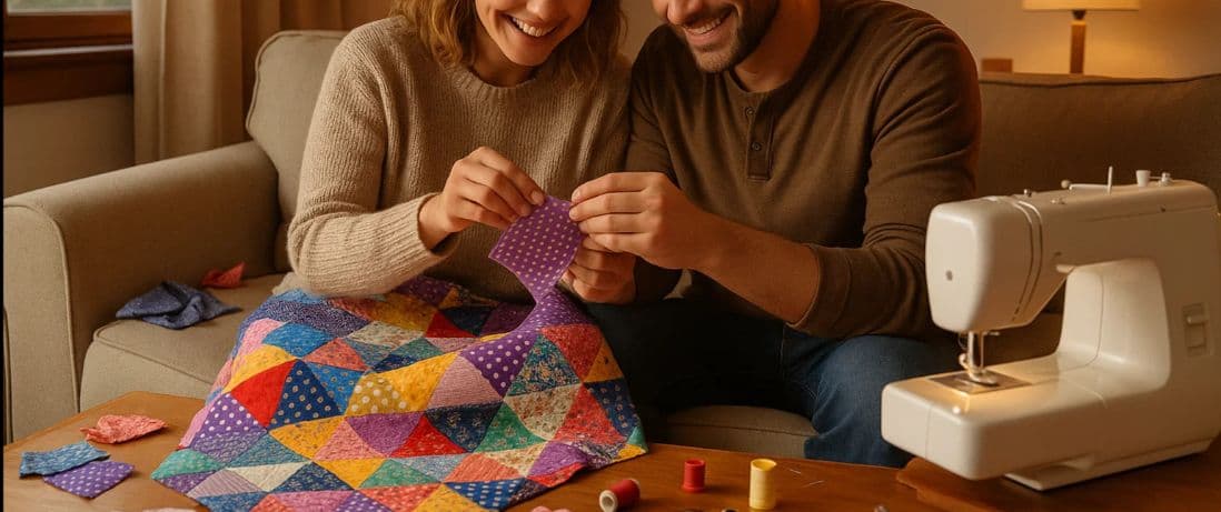 Creative Couples Love This Anniversary Idea: A Quilting Subscription