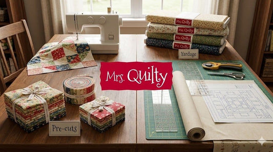 Should You Start Quilting With Pre-cuts or Yardage?