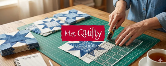 Mastering the Art of Square Quilt Blocks: How to Trim Without Losing Points