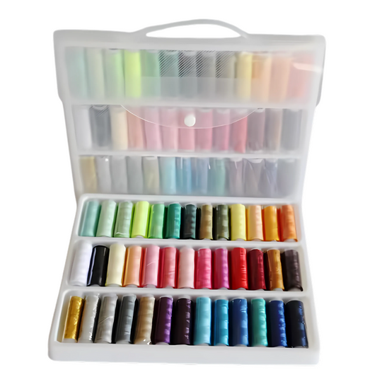 Sewing Kit with 76yd Colorful - 100% Polyester Thread 39 Pack