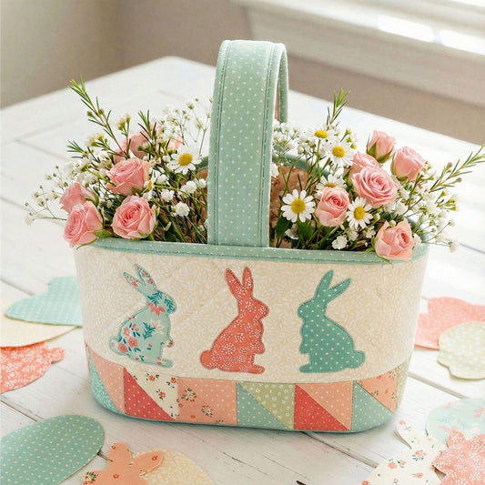 Easter Bunny Basket Digital PDF Pattern