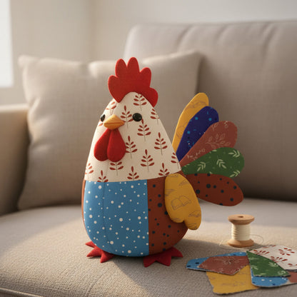 Robin the Rooster Digital PDF Pattern
