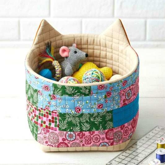 Purrfect Basket Digital PDF Pattern
