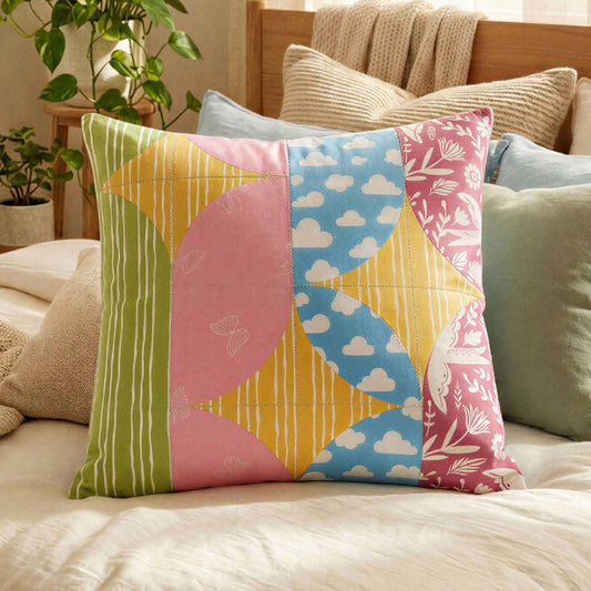 Shimmering Quilted Pillow Cover Digital PDF Pattern