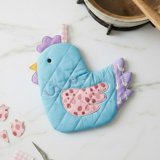 Chicken Pot Holder Digital PDF Pattern