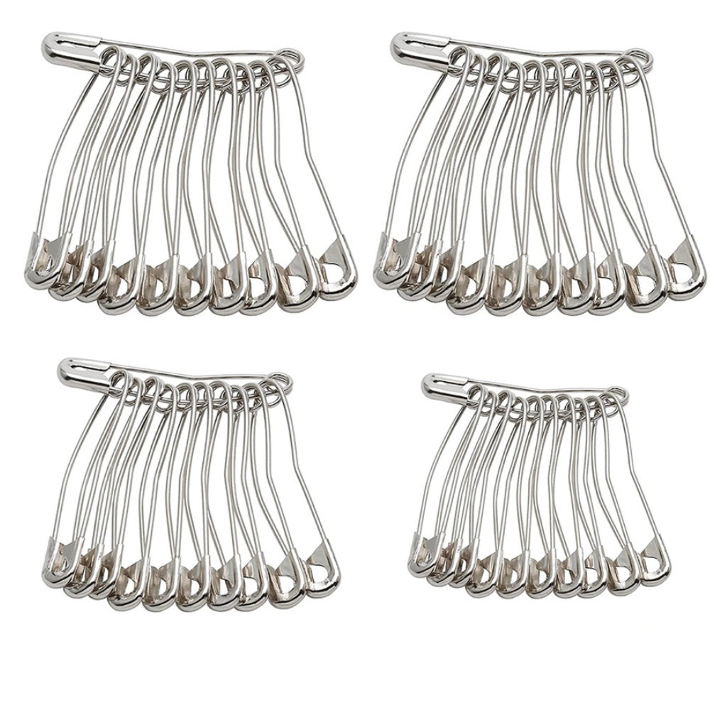 Curved Safety Pins (100pcs)