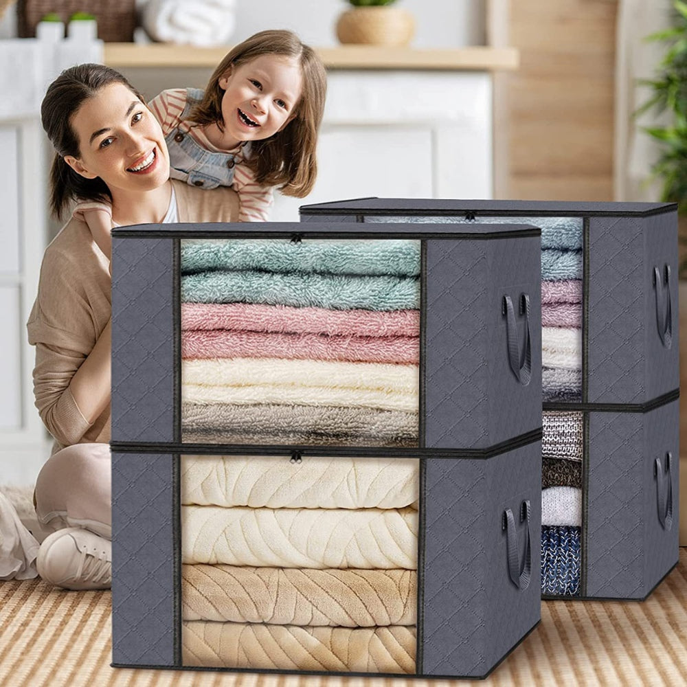 Foldable Blanket Storage Bags (6-pack)