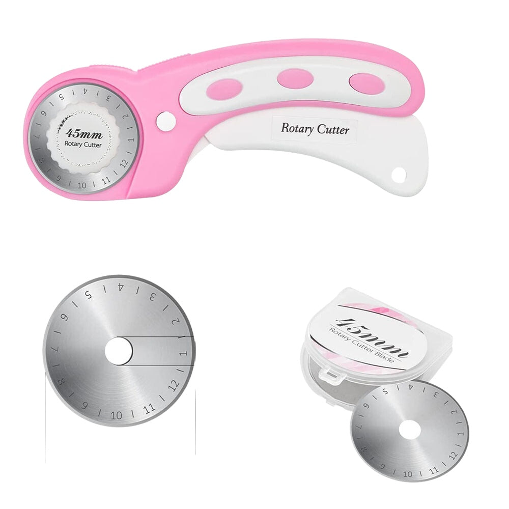 1.77" Rotary Cutter with 5 Extra Blades