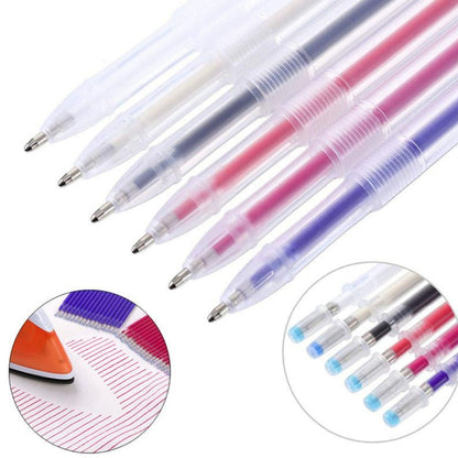 Heat Erasable Pens for Fabric ( 4 Pieces & 28 Refills)