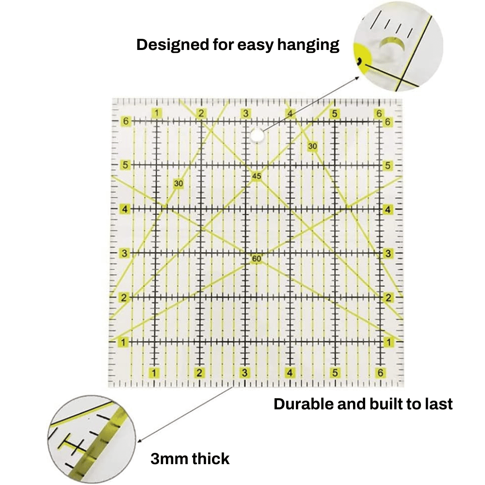 Quilting ruler