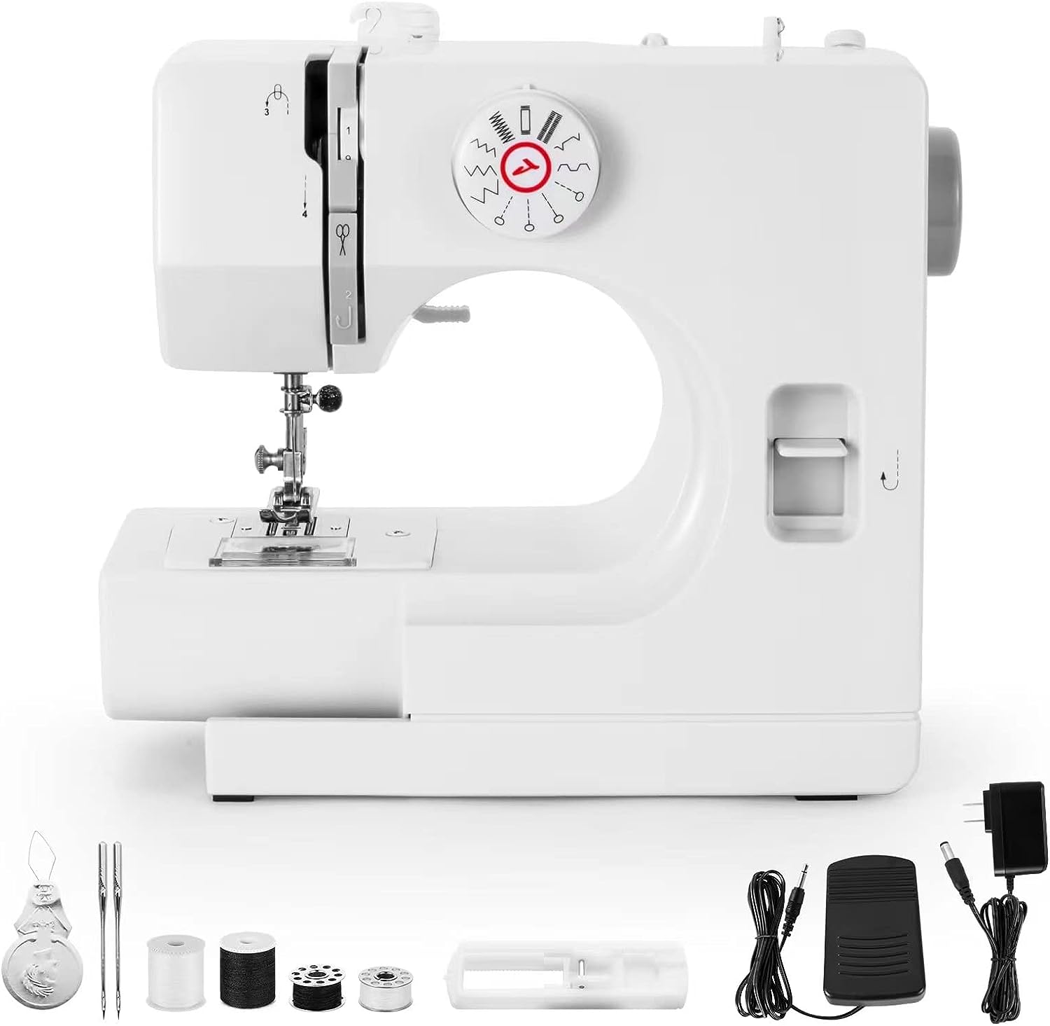 Portable Electric 12 Stitch Sewing Machine: Compact Powerful Mrs Quilty