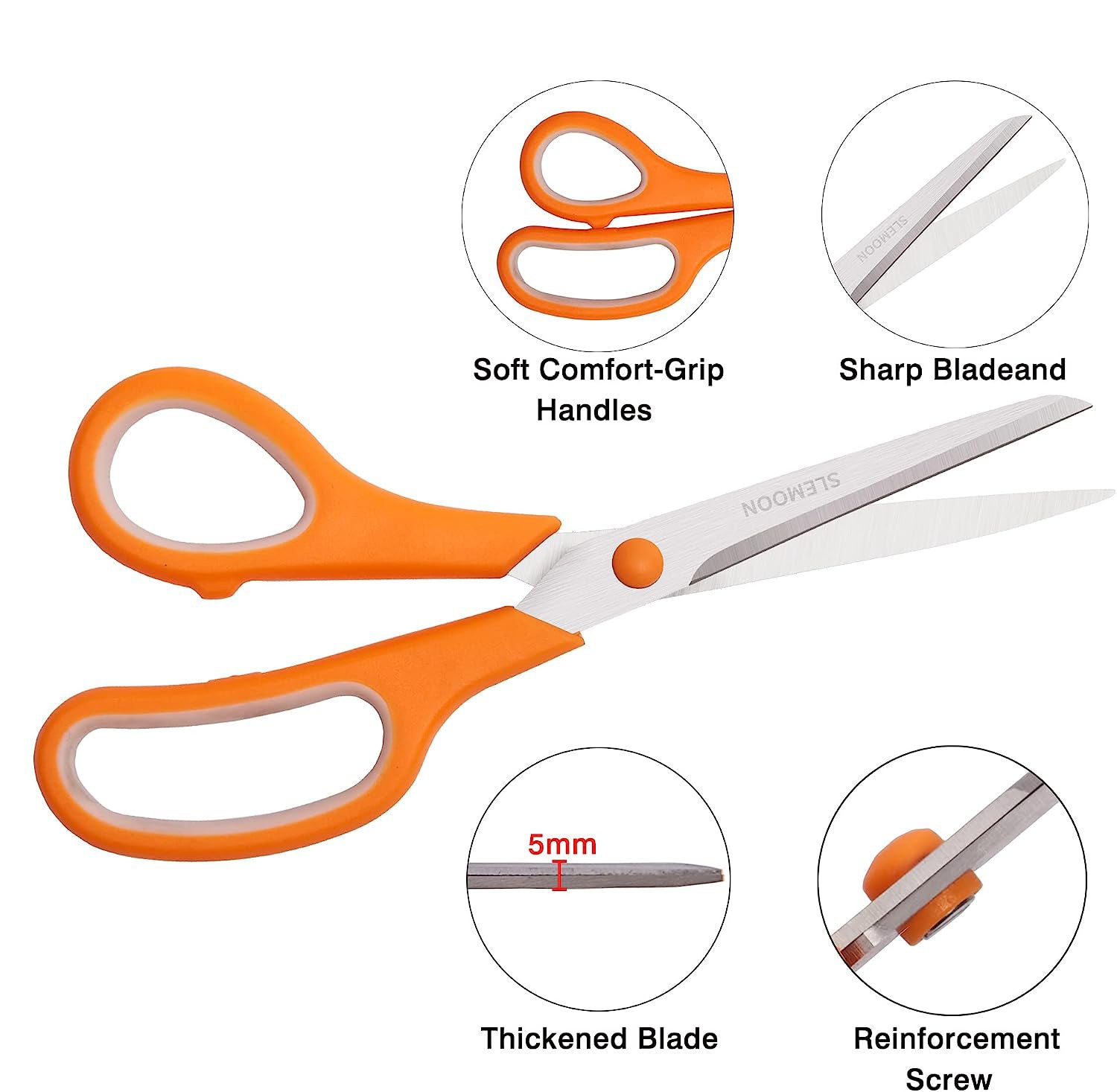 8 Sewing Scissors For Fabric (3-Pack) – Mrs Quilty