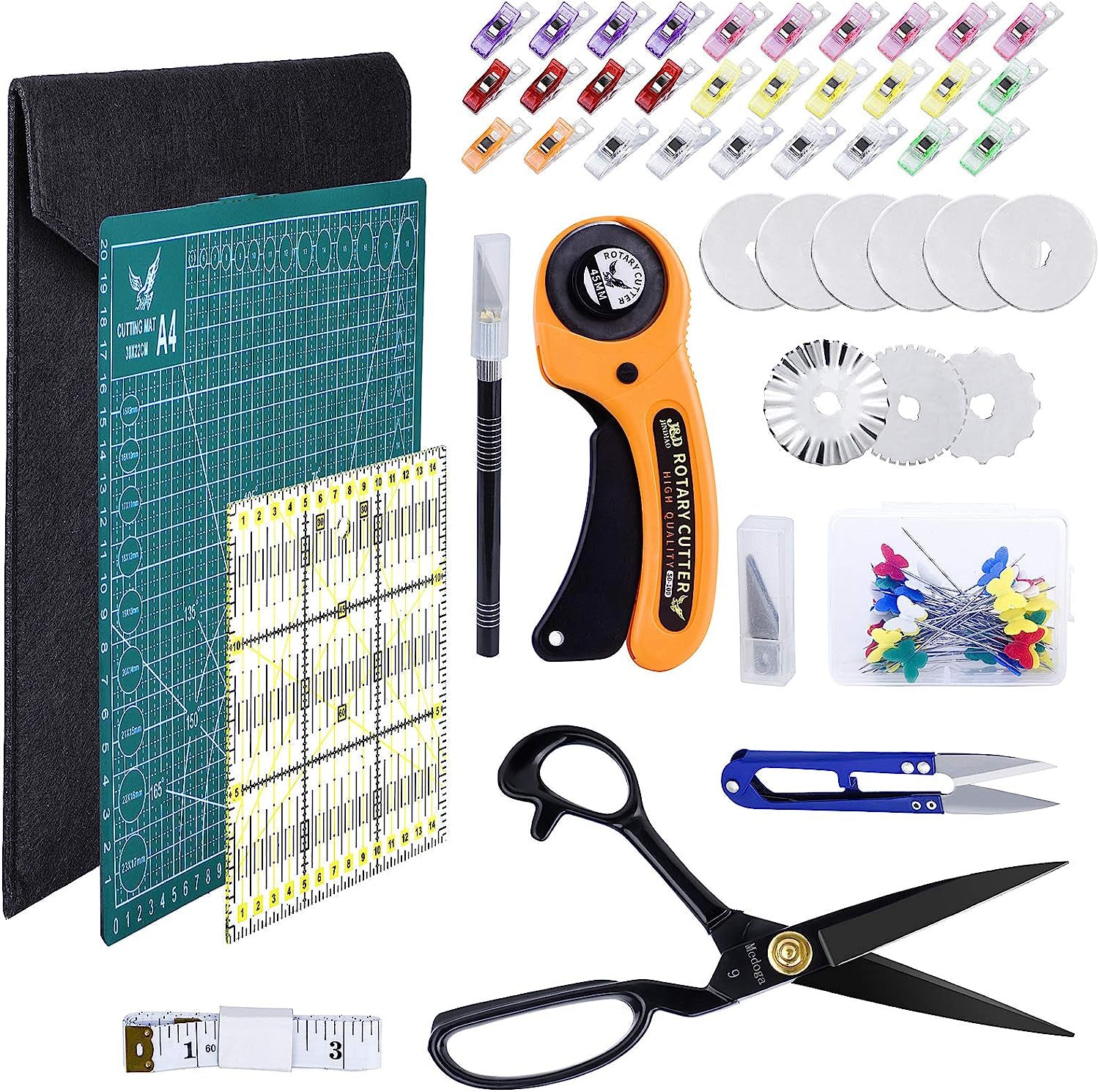 104-Piece Quilting Set: Perfect for Beginners