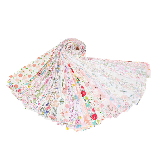 Blossoming Pink Jelly Roll Bundle