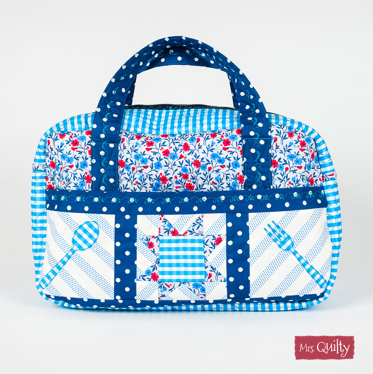 Quilter’s Lunch Bag Downloadable PDF Quilt Pattern