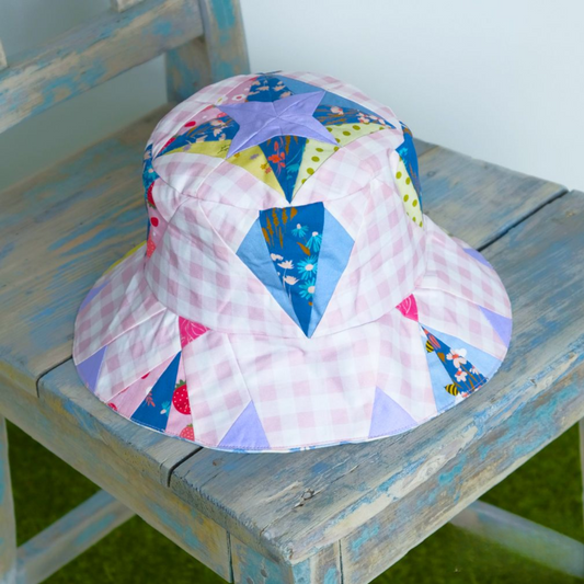 Bucket Hat Downloadable PDF Quilt Pattern