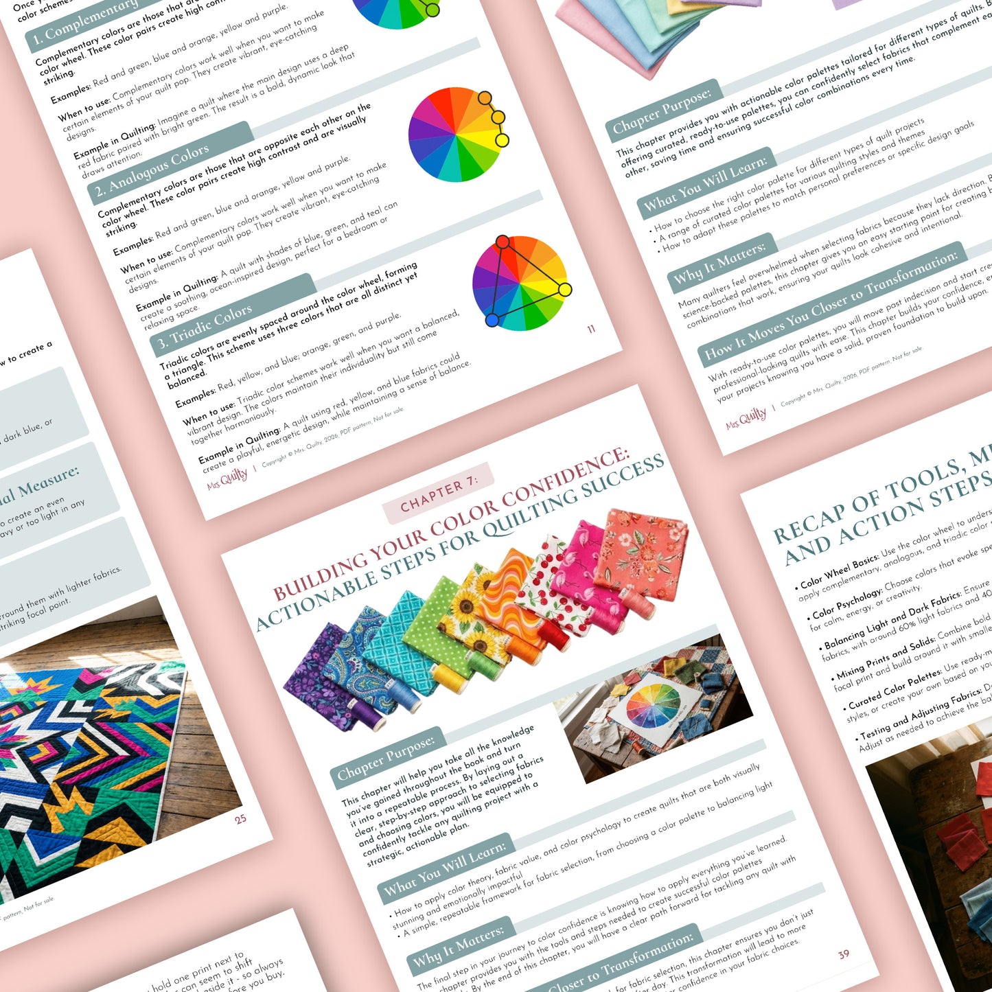 Quilter's Guide : Color Confidence PDF E-Book