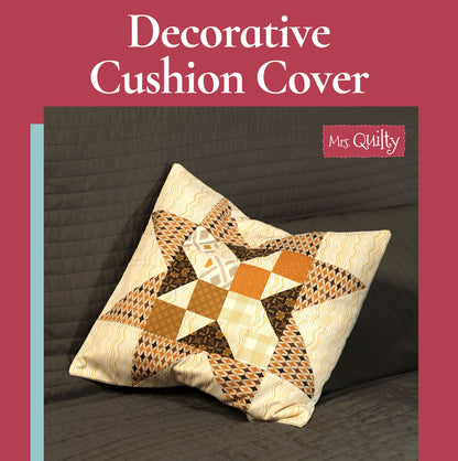 Decorative Cushion Cover Downloadable PDF Quilt Pattern