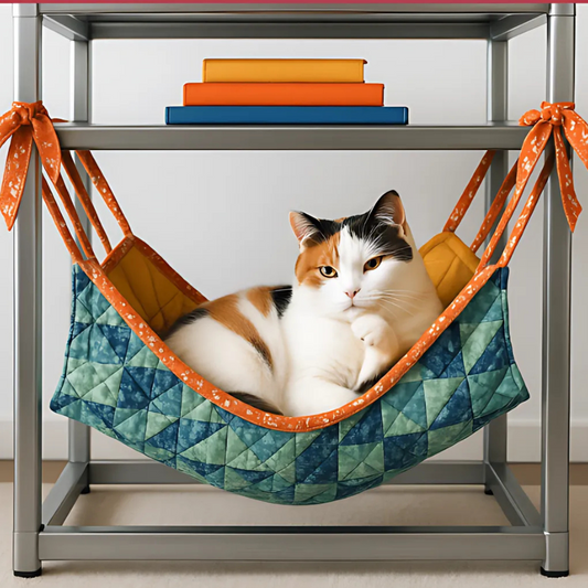 Cat Hammock Quilt Downloadable PDF Quilt Pattern