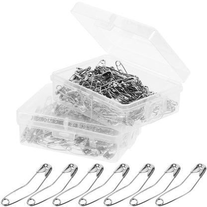 Curved Safety Pins 200pcs