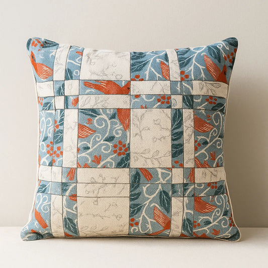 Disappearing 4-Patch Throw Pillow Cover Downloadable PDF Quilt Pattern