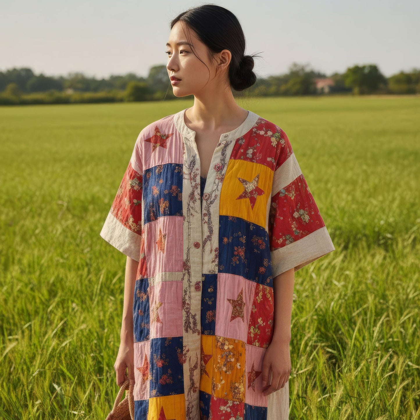 Patchwork Tunic Dress Downloadable PDF Quilt Pattern