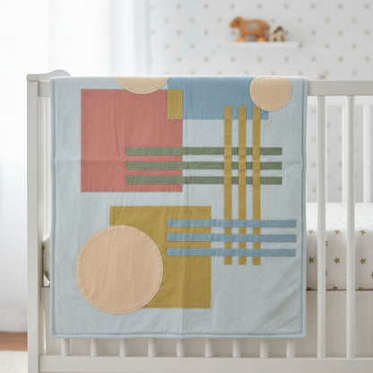 Modern Baby Quilt Downloadable PDF Quilt Pattern
