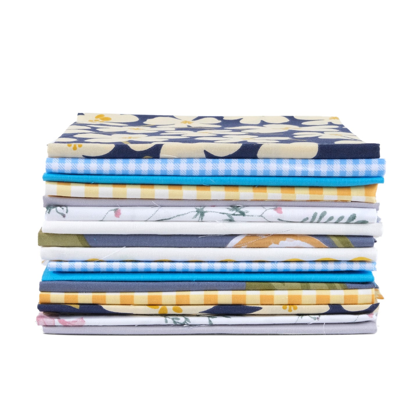 16 pcs of Summer Picnic Prints - Fat Quarter Bundle