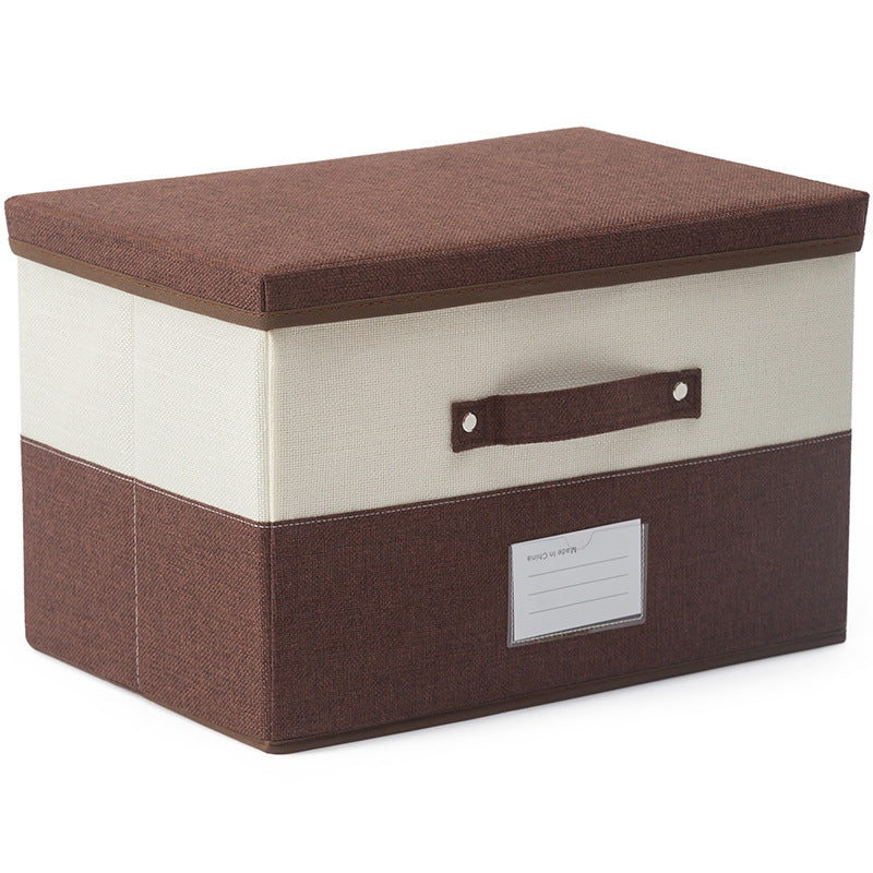 Foldable Storage Box with Lid