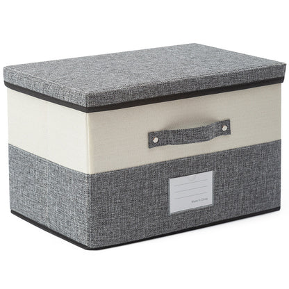 Foldable Storage Box with Lid