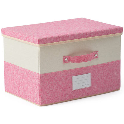 Foldable Storage Box with Lid