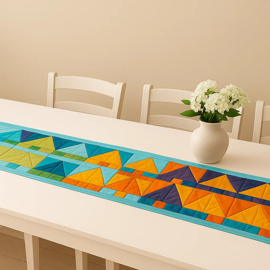 Four Seasons Table Runner Downloadable PDF Quilt Pattern