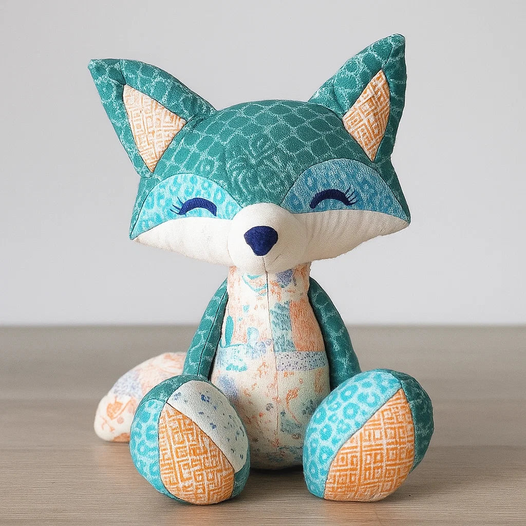 Fox Qdf Freddie the Fox PDF Pattern | Animal Plushie Sewing Pattern