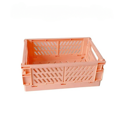 orange storage crate