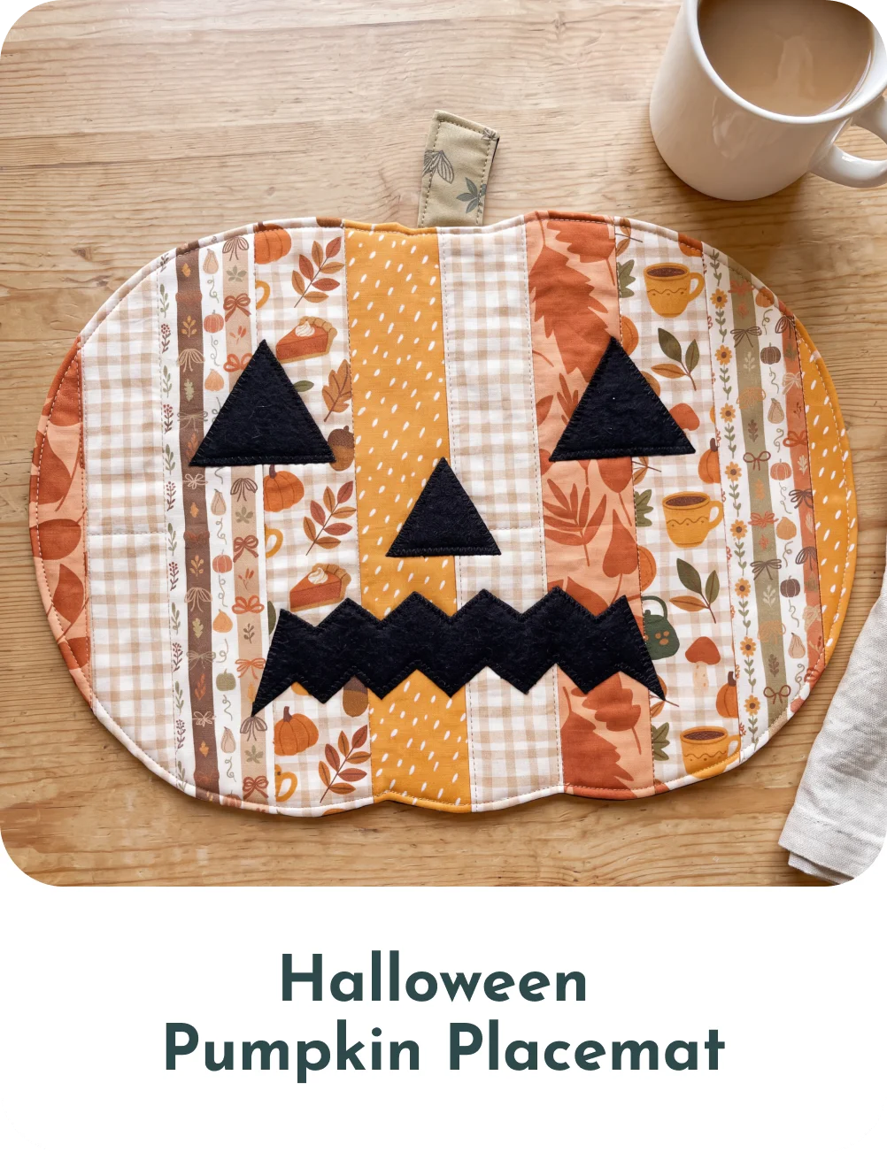 Halloween Pumpkin Placemat