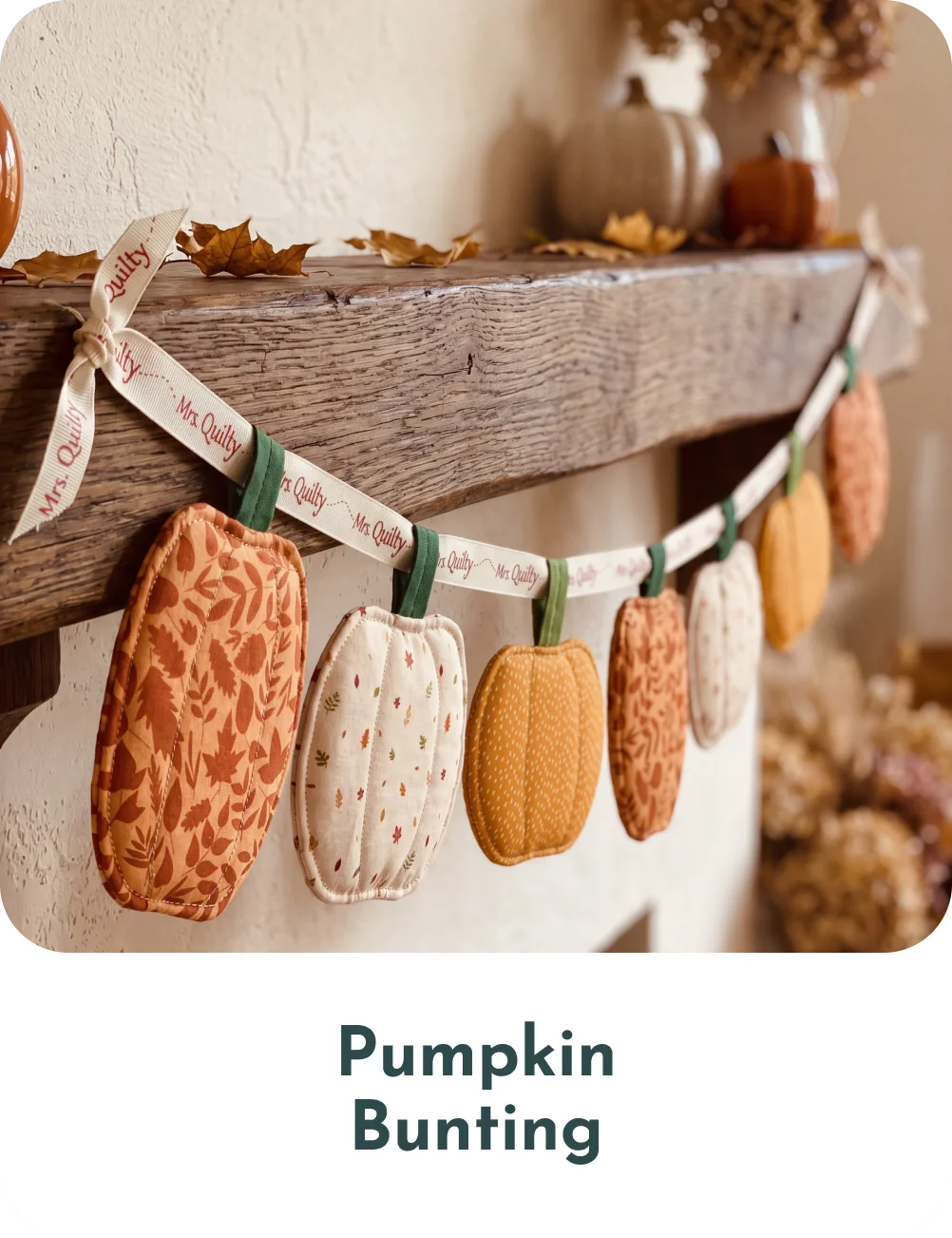 Pumpkin Bunting