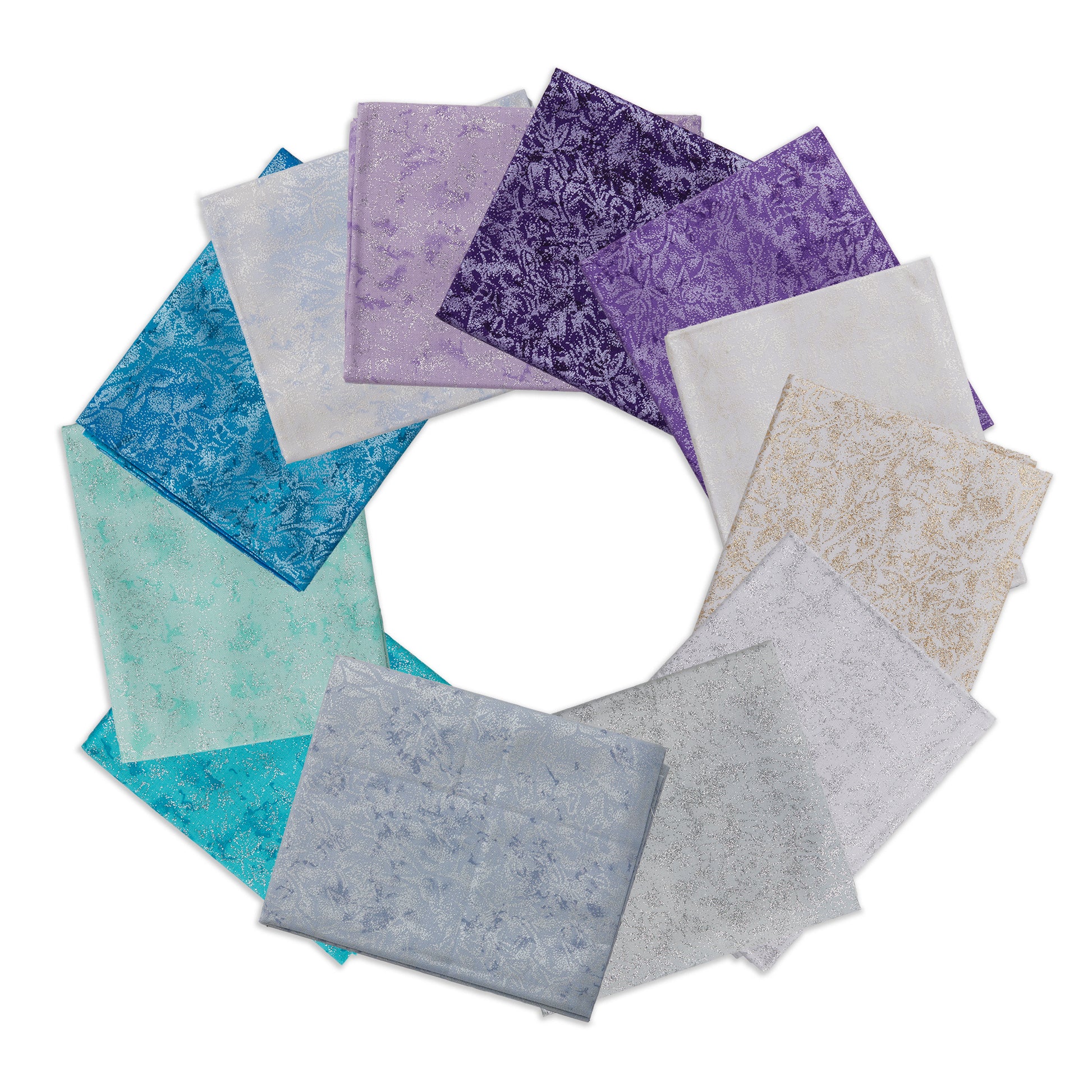 Fairy Frost Icy - Fat Quarter Bundle 12 pc