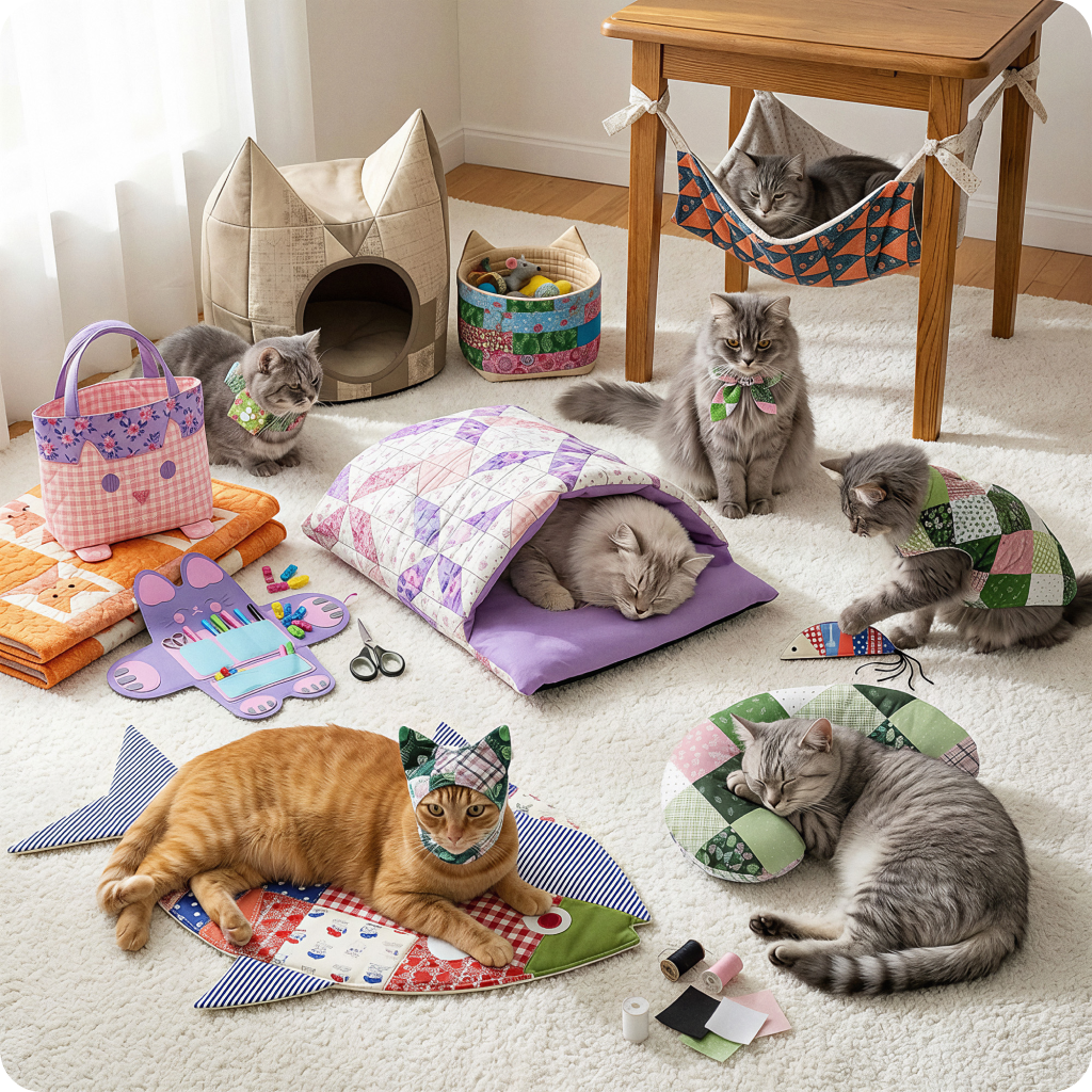 14 Downloadable PDF Purrfect Cat Patterns