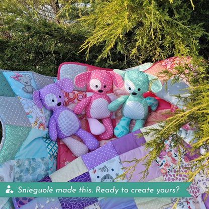 Patches the Puppy Downloadable PDF Pattern